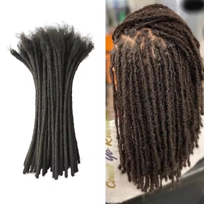 Human Hair Extention Dreadlocks Style with Curly Ends Black Hair Style Dreadlocks