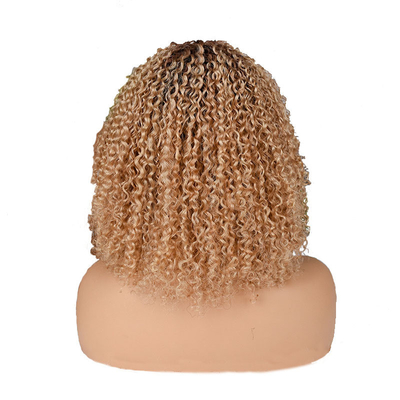 250% Density Afro Kinky Short Curly Pixie Cut Human Hair Wigs for Black Women from Top