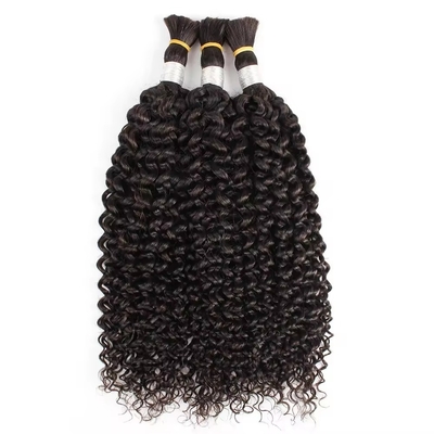Loose Deep Wave Wet And Wavy Boho Human Braiding Raw Hair Bulk For Successful Deals