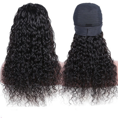 100% Human Hair Brazilian Body Wave Curly Wigs with Headband 2022 Design Free Sample