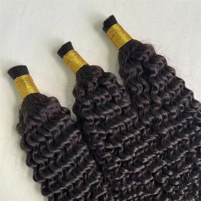 Loose Deep Wave Wet And Wavy Boho Human Braiding Raw Hair Bulk For Successful Deals