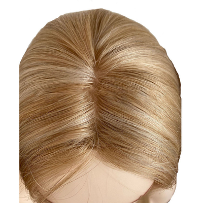Real Virgin Human Hair Toppers for Women Cuticle Aligned European Jewish Hair Pieces