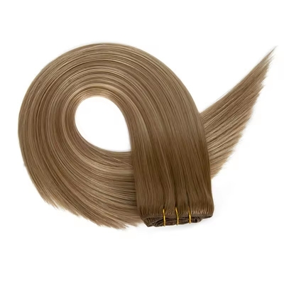 100% Top Human Hair Kinky Straight Raw Clip In Natural Real Hair Extensions