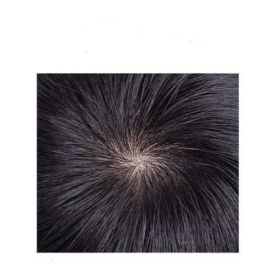 Full Cuticle Swiss Lace Base Material 100% Human Unprocessed Virgin Hair Wig for Men