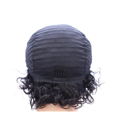 6inch Full Cuticle Short Curly Pixie Cut Human Hair Wig The Perfect Blend of and Style
