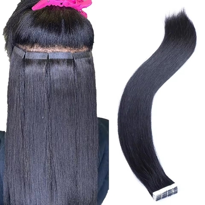 100% Remy Raw Human Hair Tape-In Hair Extension from with 60% Longest Hair Ratio