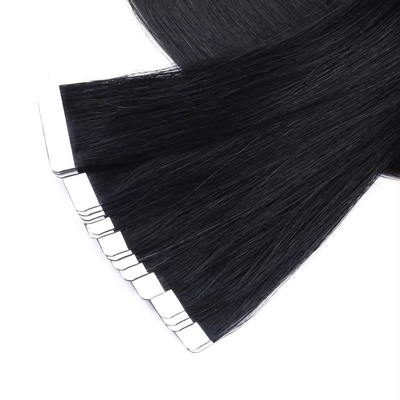 100% Remy Raw Human Hair Tape-In Hair Extension from with 60% Longest Hair Ratio