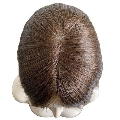 European Hair Pieces for Women Integration Natural Black/Dark Brown/Mocca Brown Hair
