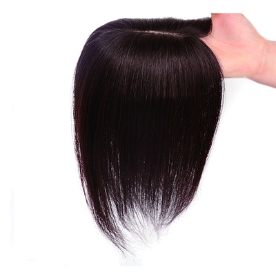 Virgin Hair European 3x5 Silk Top Base 130 Density Straight Human Hair Topper for Women