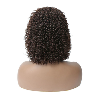 Swiss Lace Base Short Pixie Cut Wigs for Black Women Raw Brazilian Virgin Afro Curly
