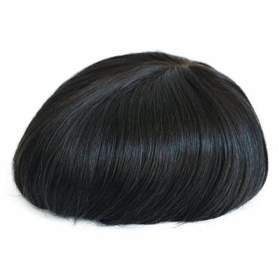 Full Hand Made Human Hair Toupee for Men Processing Technic