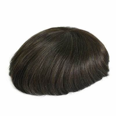 Full Hand Made Human Hair Toupee for Men Processing Technic