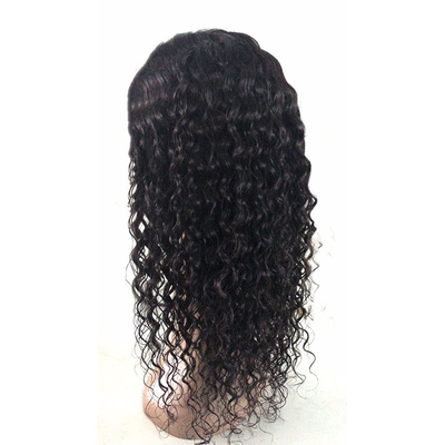 Raw Indian Water Wave Curly U Part Wig with OEM ODM Service and 100% Top Human Hair