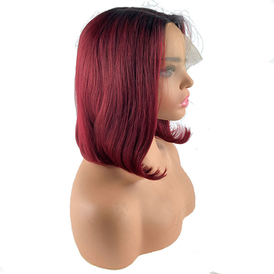 12a Double Drawn Short Bob Human Hair Wig Virgin Hair Yes Advantage Soft Shiny No Shedding No Tangle