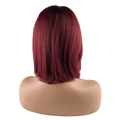 12a Double Drawn Short Bob Human Hair Wig Virgin Hair Yes Advantage Soft Shiny No Shedding No Tangle