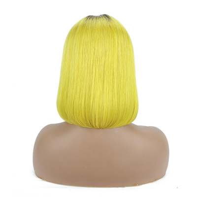 Raw Virgin Transparent HD Lace Frontal Human Hair Wig 100% Bob Wig Remy Hair 250g-450g