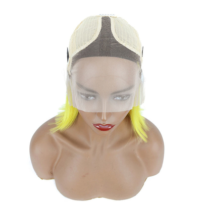Raw Virgin Transparent HD Lace Frontal Human Hair Wig 100% Bob Wig Remy Hair 250g-450g