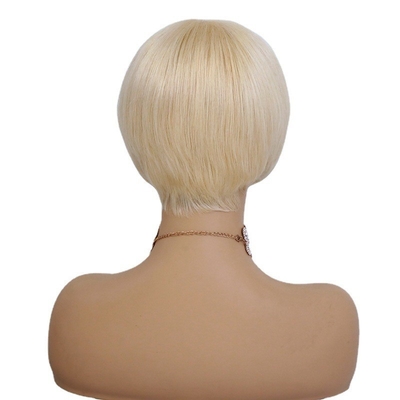 Lace Front Wigs 613 Blond Color Peruvian Short Bob Human Hair Wigs for Black Women
