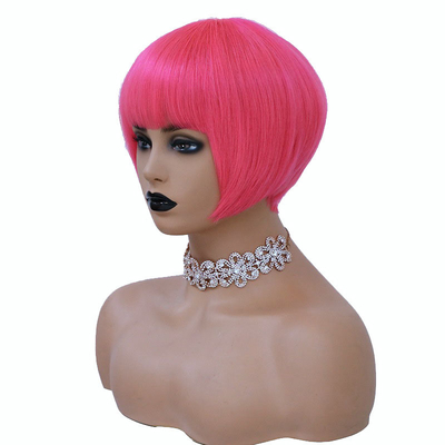 Lace Front Wigs 613 Blond Color Peruvian Short Bob Human Hair Wigs for Black Women