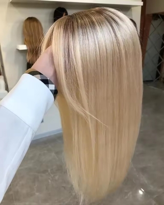 8-22 Inches Length Human Hair Topper with 120% Toupee Density OEM Silk