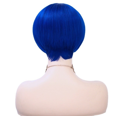 Swiss Lace Base Material Remy Hair Virgin Silky Short Bob Cut Wigs For Women with 1