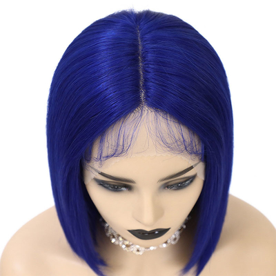 BOB Wig 14inch 100% Virgin Human Hair 360 Lace Frontal Transparent Lace for Black Women