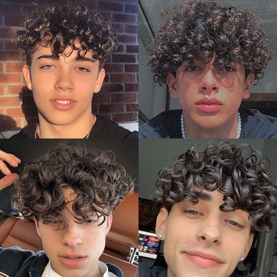 Full Cuticle 100% Virgin Cuticle Aligned Hair Afro Toupee for Black Men