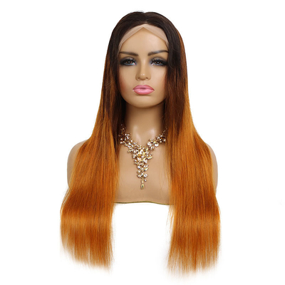 Experience the Full Cuticle Brazilian Human Hair Lace Front Wig T1B/4/30HL Ombre Color
