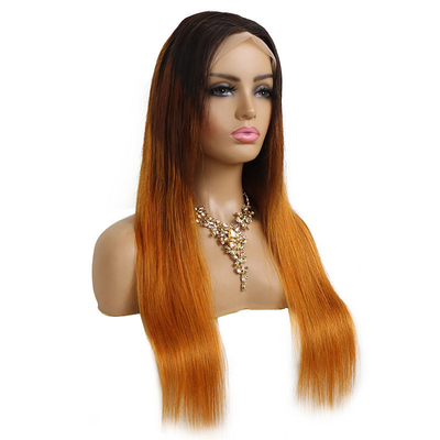 Experience the Full Cuticle Brazilian Human Hair Lace Front Wig T1B/4/30HL Ombre Color