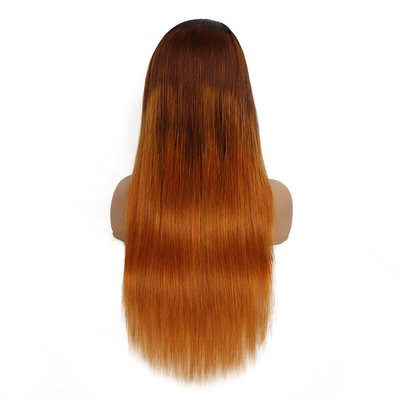 Experience the Full Cuticle Brazilian Human Hair Lace Front Wig T1B/4/30HL Ombre Color