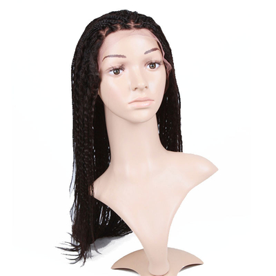 Natural Unprocessed Silk Straight Full Hand Tied HD Full Swiss Lace Wig Length 10-24inch