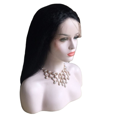 100% Human Hair BSM Discounts 360 Full Lace Cuticle Aligned Italian Yaki Straight Wig