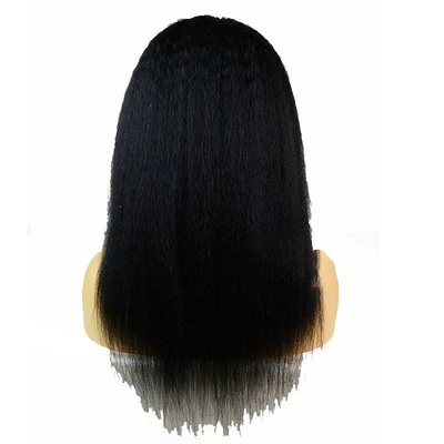 100% Unprocessed Human Virgin Remy Hair High Density Full Hand Tied Wig for White Women