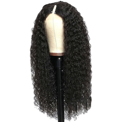 Deep Wave Raw Curly Human Hair Wigs for Black Women Small/Large/Average Size 8-32inch