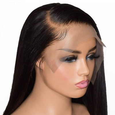 ALL COLORS Suitable Dying 250% Density HD Lace Human Hair Wigs for Black Women Hand Tied