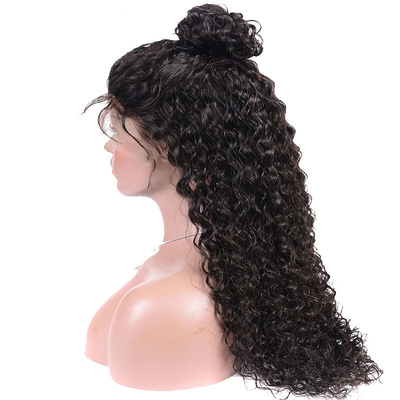 Water Wave Full Lace Human Hair Wigs for Black Women Long Length HD 360 Lace Frontal