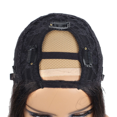 150 Density P4/30 Glueless Machine Made U Part Brazilian Hair Wig for Black Women