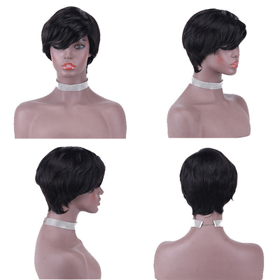 100% Human Hair Wigs for Black Women Short Pixie Cut Wigs Affordable Prices Sell