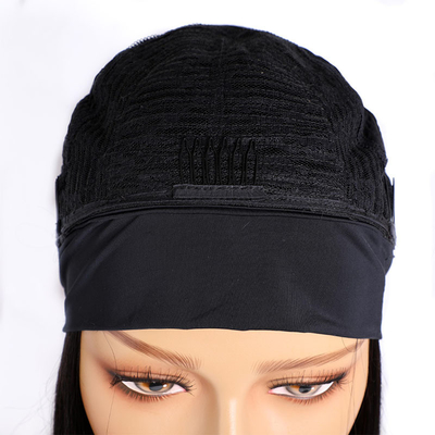 Density 250% Peruvian Woman Long Headband Wig Human Hair 2022 Real Hair Wig for Female