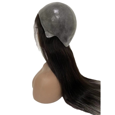 Brazilian Hair Full Cuticle PU Full Thin Skin Natural Real Human Hair Wigs for Women