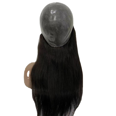 Brazilian Hair Full Cuticle PU Full Thin Skin Natural Real Human Hair Wigs for Women