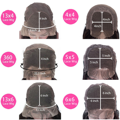 8inch HD Lace Front Peruvian Water Wave Short Blunt Cut Curly Bob Human Hair Wigs fo