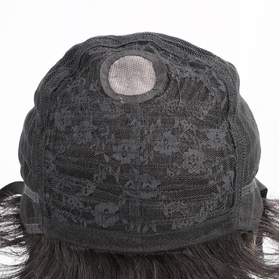 100% Human Hair Full Head Vietnam Black Very Short Cut Indian Hair Wigs for Asian Men