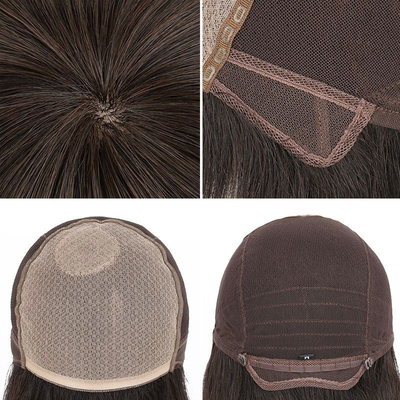 100% Unprocessed Raw Virgin Brazilian Straight Natural Woman Human Hair Silk Top Base Wigs