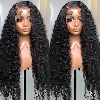 Full Hd Lace Front Human Hair Frontal Wigs Pre Plucked With Swiss Lace Base Material