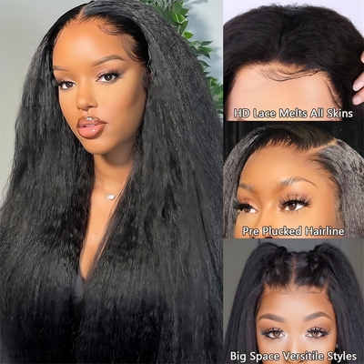 Yaki Bone Straight Lace Front Vietnamese Raw Vietnam Human Hair Wig