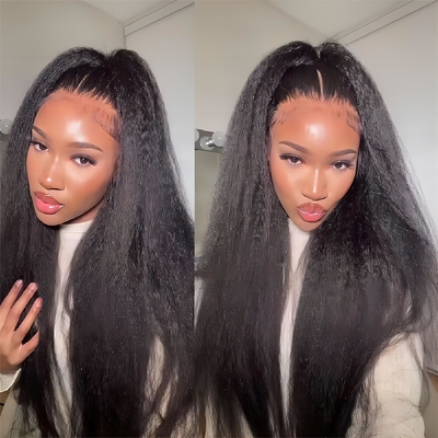 Yaki Bone Straight Lace Front Vietnamese Raw Vietnam Human Hair Wig
