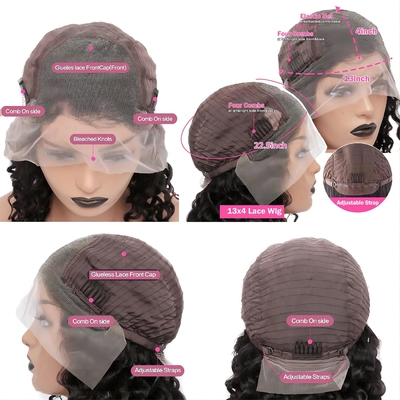 Lace Front Original Vietnamese Raw Human Hair Wigs for ALL COLORS in Indian Hair Type