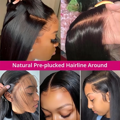 12-34inch Length Lace Front Human Hair Wigs Brazilian with Free Sample