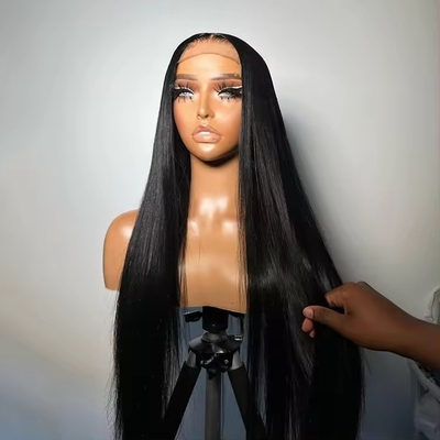 250g-450g Original Brazilian Bone Straight 360 Human Hair Wigs For Black Women